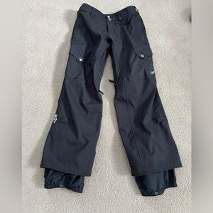 Burton women’s snowboard pants XS black like new